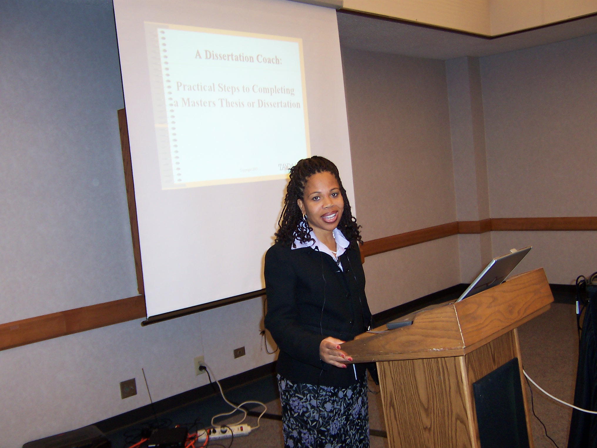 Wendy Carter-Veale: Proposal Writing & The Final Defense